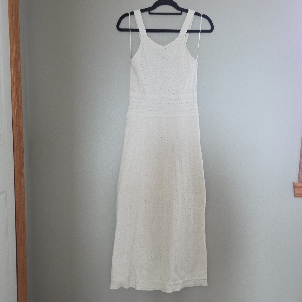 Haute Hippie White Eyelet Dress